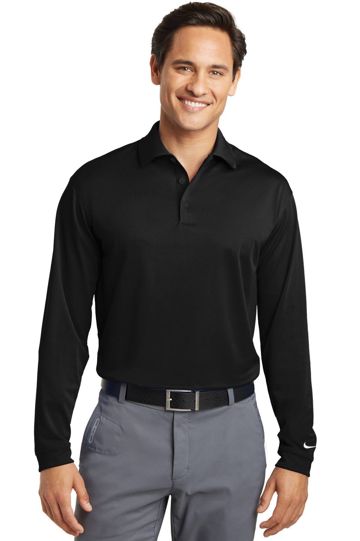 nike long sleeve dri fit golf shirts