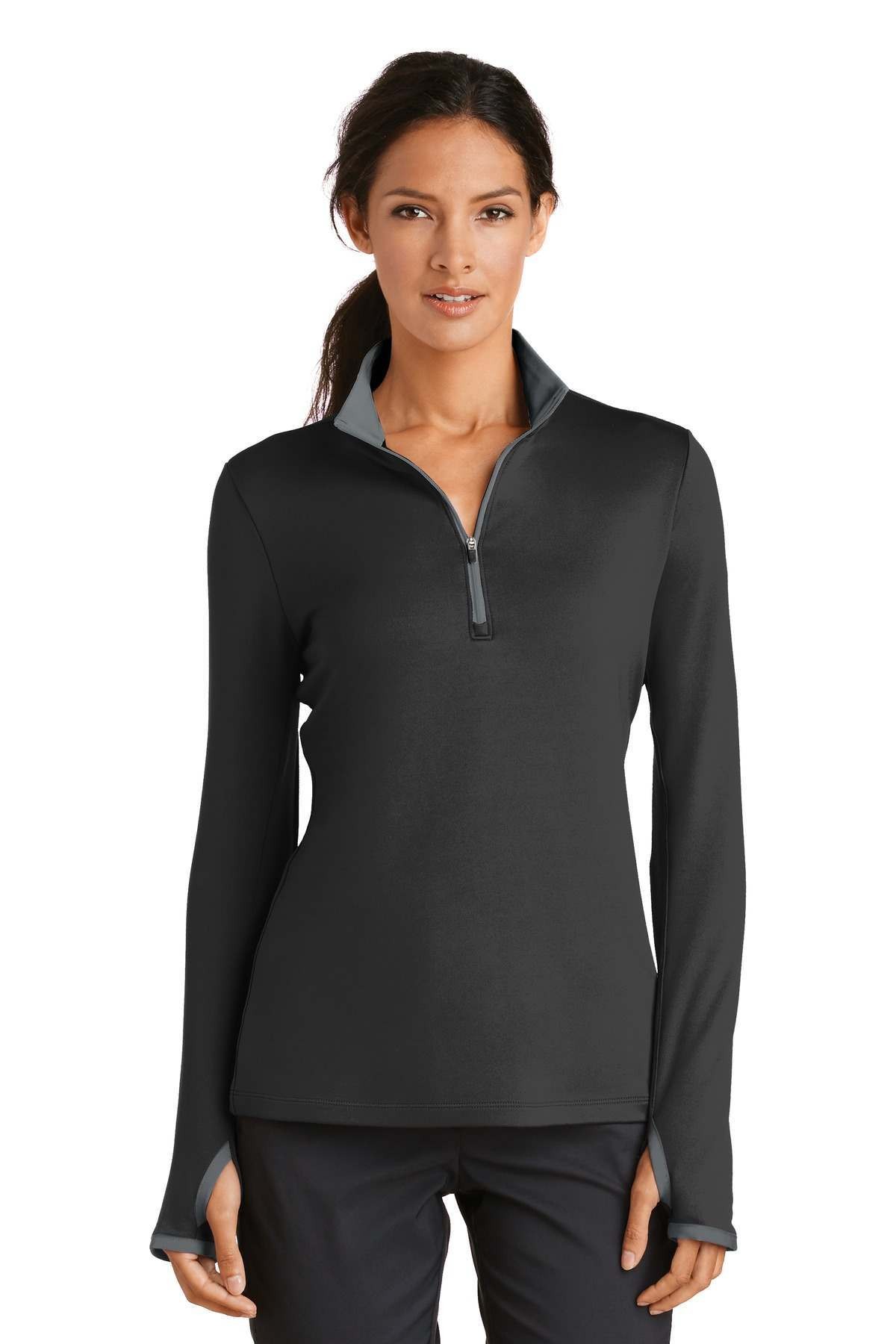 Nike Golf Ladies Dri FIT Stretch 1 2 Zip Cover Up