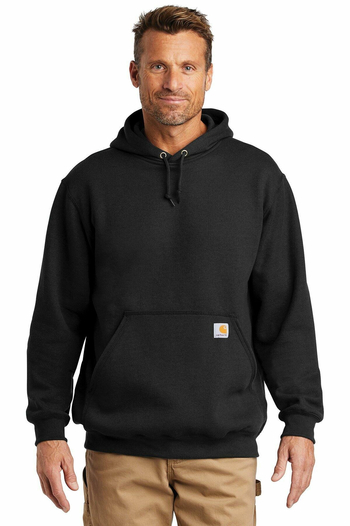 パーカー・フーディ Carhartt Black cotton blend Hooded Rotation Sweat Carhartt WIP Hooded Carhartt Sweatshirt | Black / White