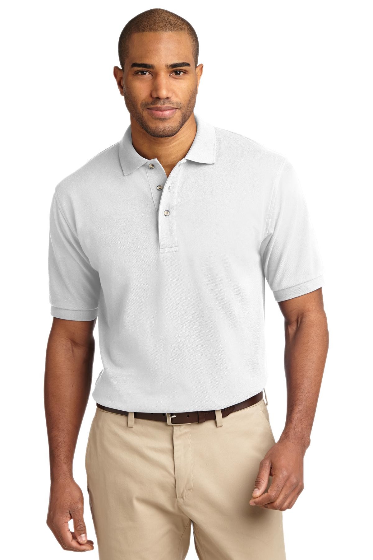 Port Authority Heavyweight Cotton Pique Polo Port Authority Brands