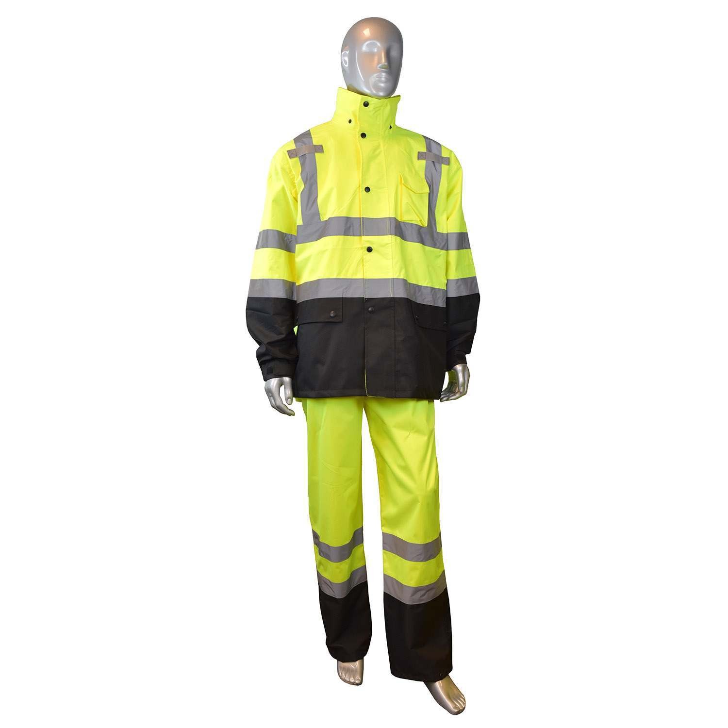 Class 3 General Purpose Rain Jacket Green