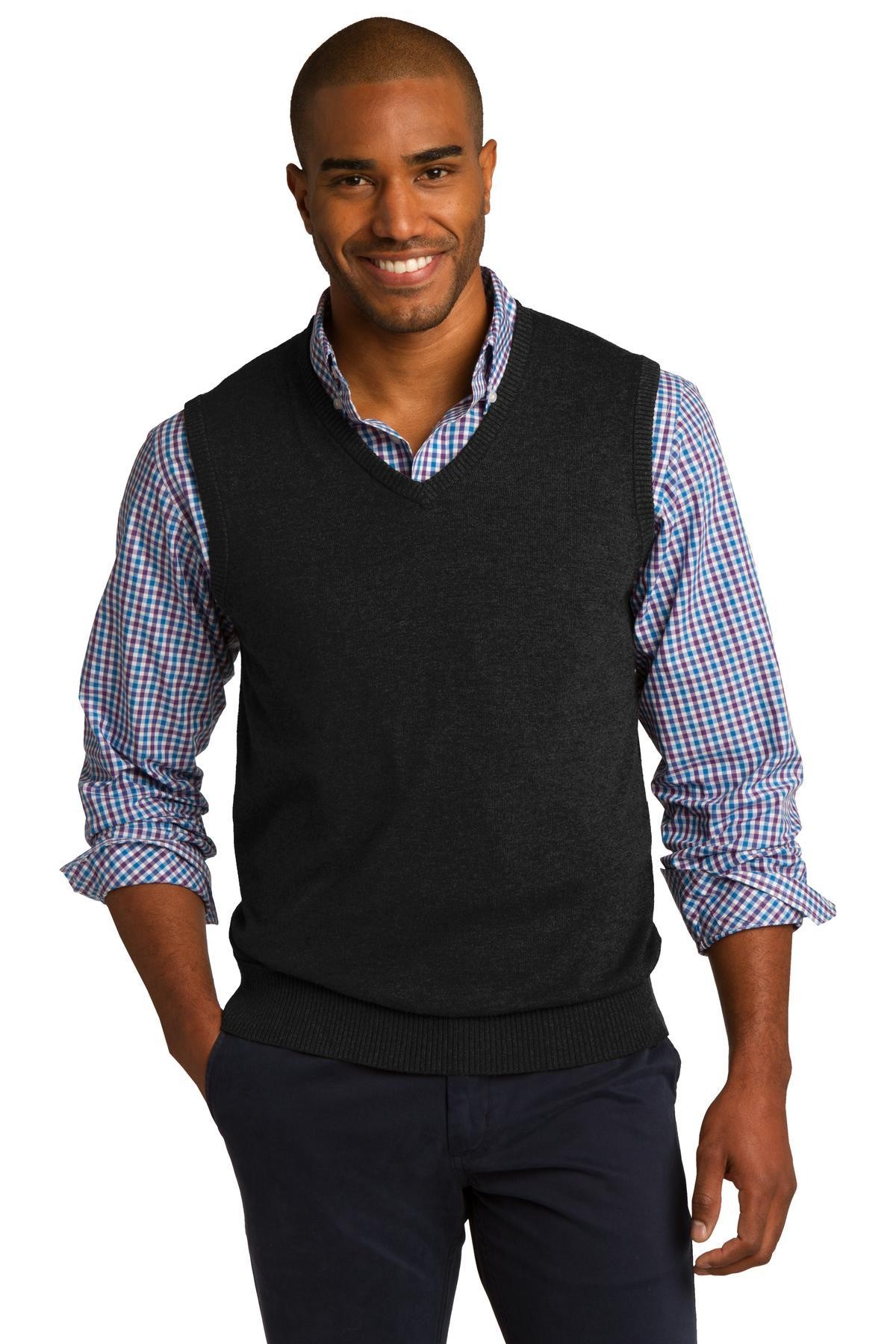 Button up sweater vests online