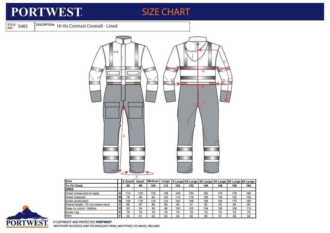 ウェア WB70 Portwest LW70 Ladies Hi-Vis Breathable Jacket