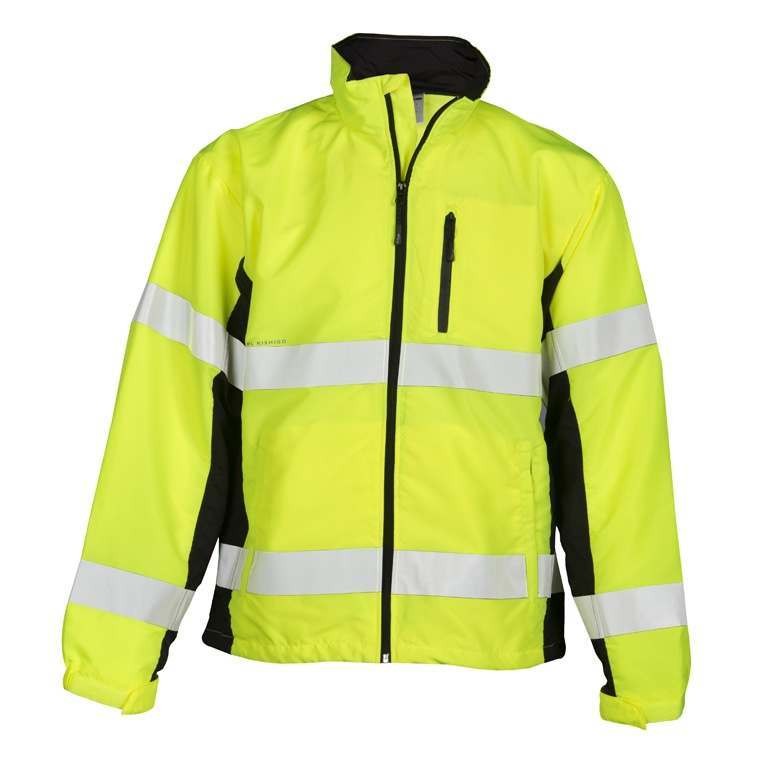 ml Kishigo Black Series Windbreaker Lime 2XL