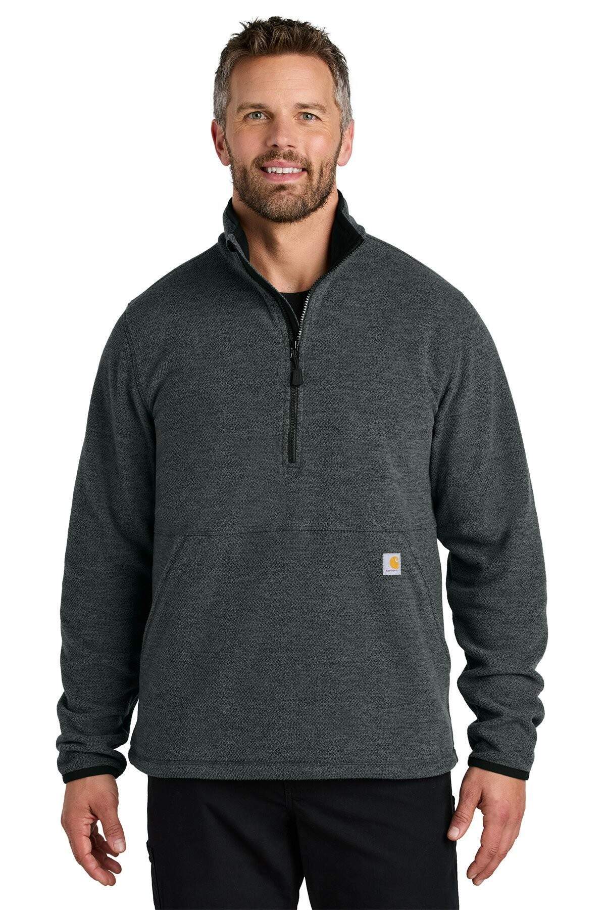 流行り の ブランド  Carhartt® Jacket Fleece 1/2-Zip Textured ジャケット・アウター