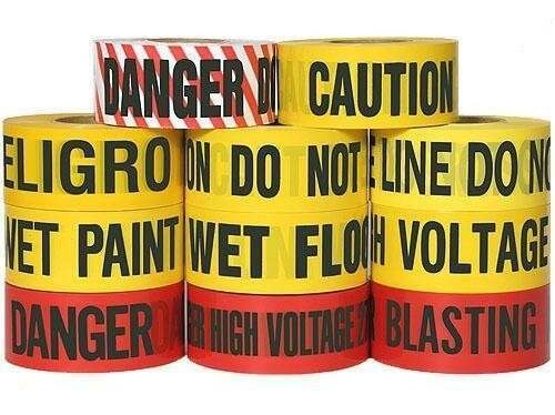 3 MIL BARRICADE TAPE: DO NOT ENTER