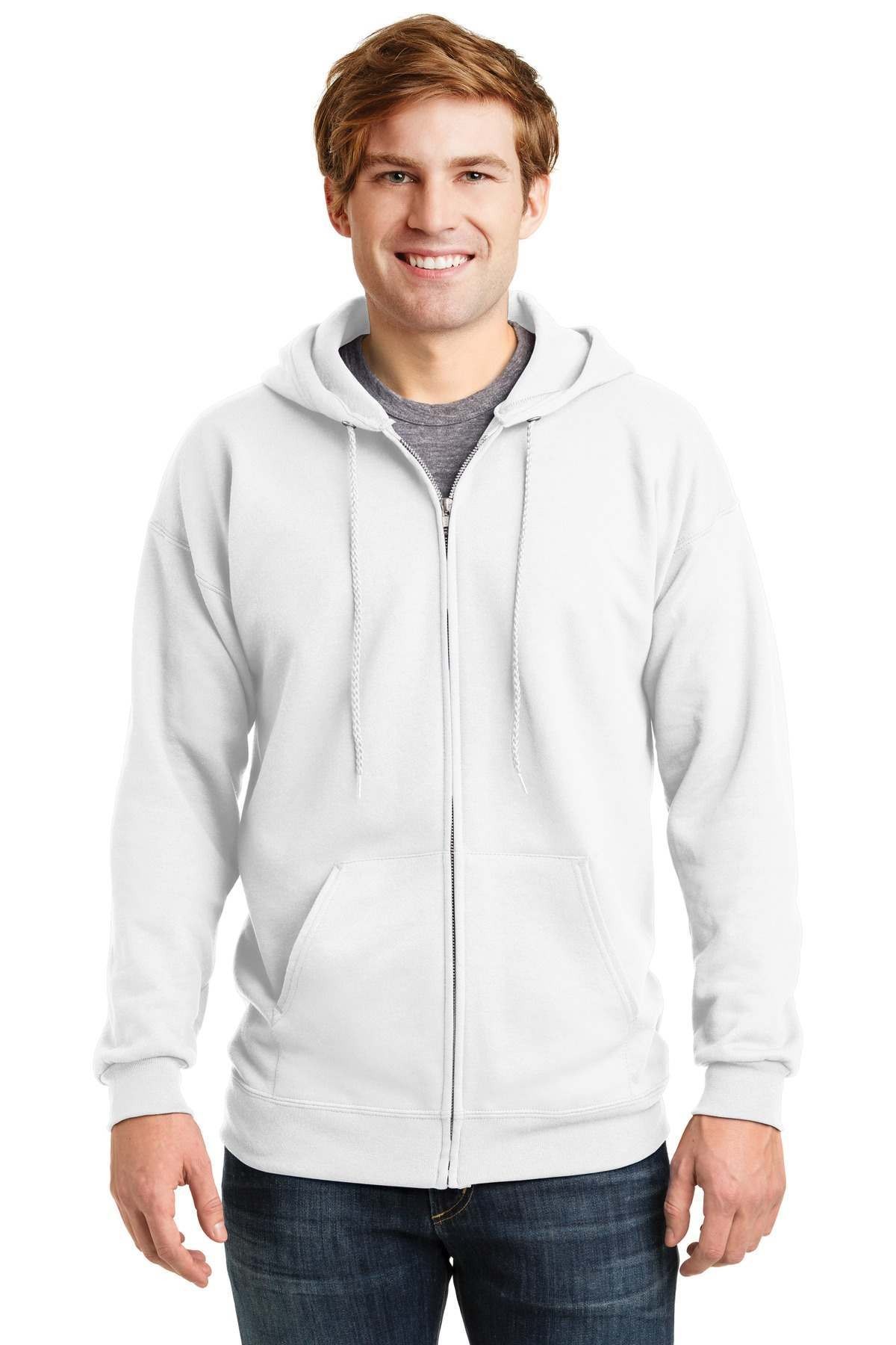 Hanes zipper hoodie sweatshirt clearance