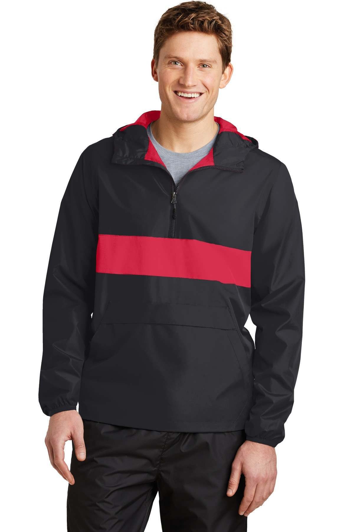 Black / True Red