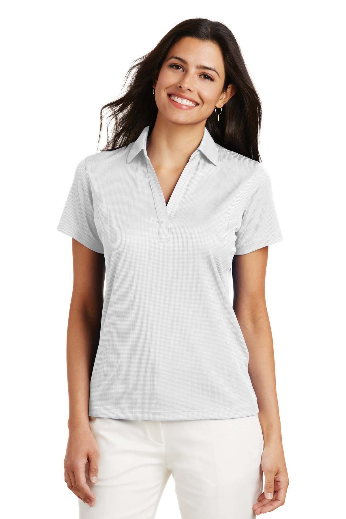 Port Authority Ladies Performance Fine Jacquard Polo