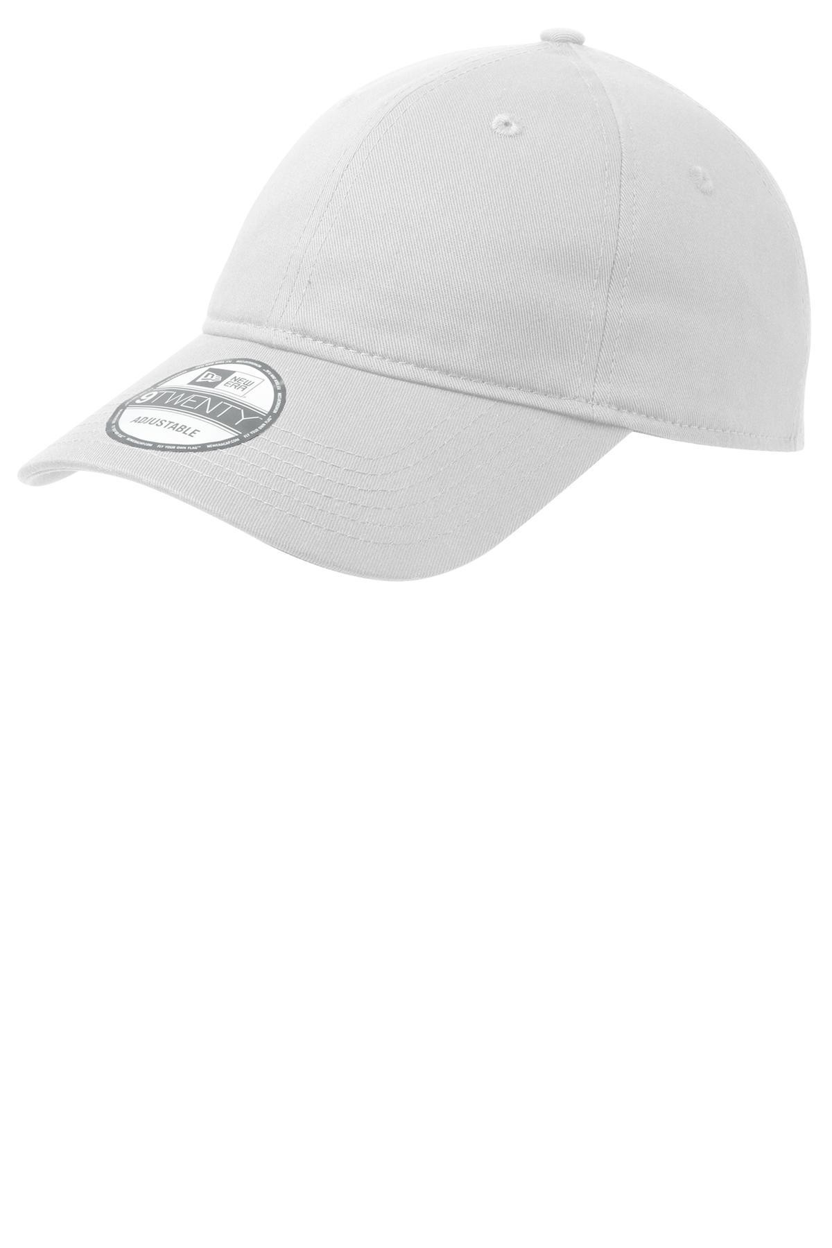 ☆送料・関税込☆NEW ERA★Chino Script Unstructured Ball Cap NE201_Black_Flat_Front.jpg