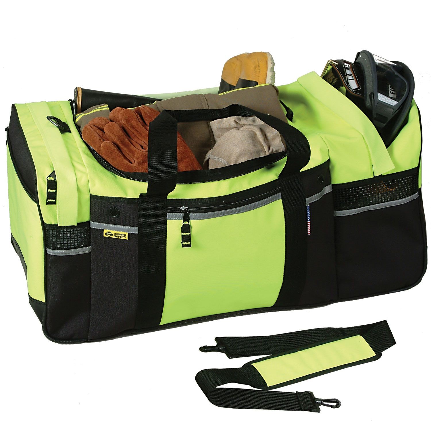 hi vis duffle bag