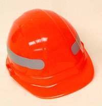 Reflective Adhesive Strips for Hard Hats