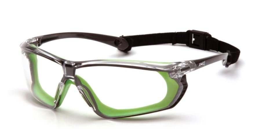 Lime Green / Grey / Clear