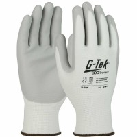 G-Tek® ECO Series™ Seamless Knit Recycled Yarn / Spandex Blended Glove with Nitrile Coated Foam Grip Image
