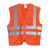 ANSI 2 MESH ZIPPER SAFETY VEST Image