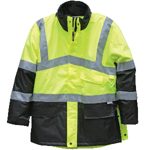 Occunomix Hi-Vis Premium Insulated Cold Weather Parka