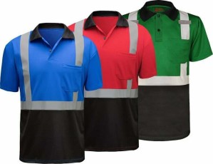 Enhanced Visibility Short Sleeve Polo Shirt