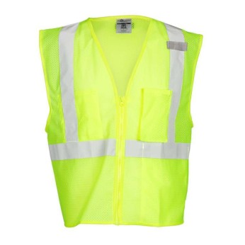 3 Pocket Zipper Mesh Vest