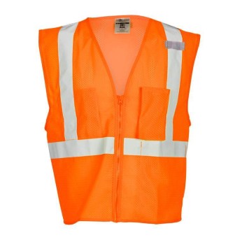 3 Pocket Zipper Mesh Vest