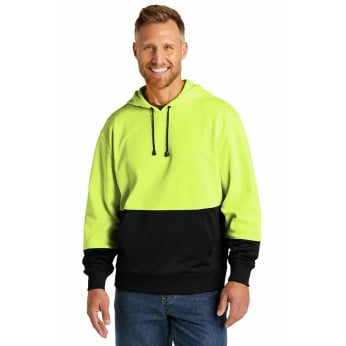 CornerStone® Enhanced Visibility Fleece Pullover Hoodie