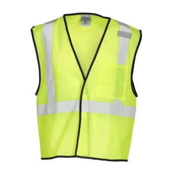 Single Pocket Hook & Loop Mesh Vest