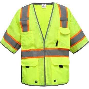 Class 3 Breakaway Vest with Reflective Piping