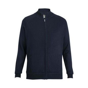 Edwards Full Zip Sweater Jacket with Pockets