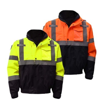 Class 3 3-IN-1 Waterproof Bomber with Removable Fleece Liner