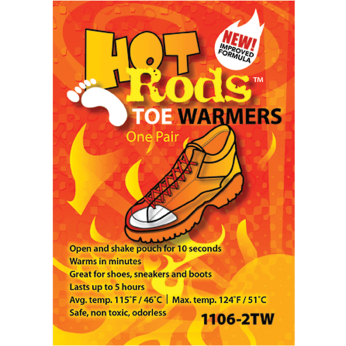 Hot Rods Toe Warmers-Pack of 5 Pairs