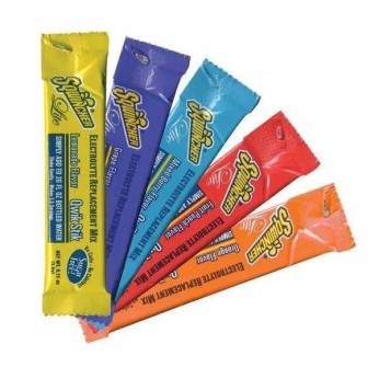 Sqwincher® Qwik Stik® Zero Single Serve, 0.11 oz Packs, 20 oz Yield, Assorted Flavors