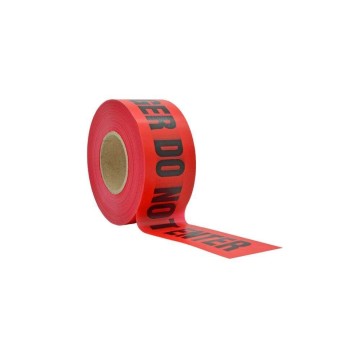 3 MIL BARRICADE TAPE: DANGER DO NOT ENTER