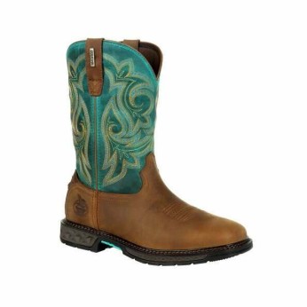 Brown / Teal