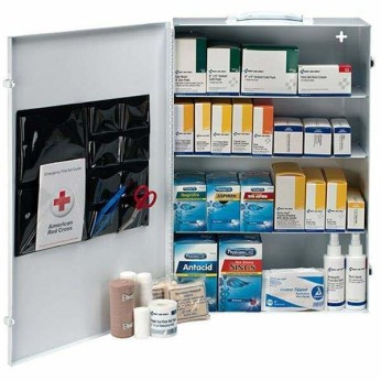 4-Shelf, 150-Person Industrial First Aid Station