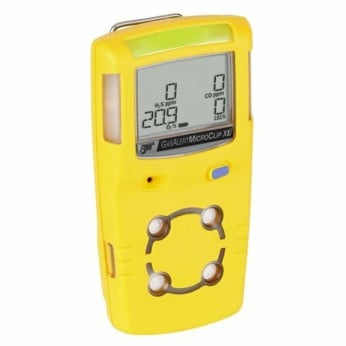 BW MicroClip XL Portable Multi Gas Meter (LEL, O2, H2S, CO)