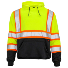 Class 3 Hi-Vis Two-Tone Pullover Hoodie Sweatshirt