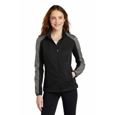 Port Authority® Ladies Active Colorblock Soft Shell Jacket