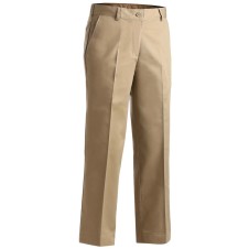 EDWARDS LADIES' EASY FIT CHINO FLAT FRONT PANT