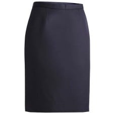 Women's Microfiber Straight Dress Skirt