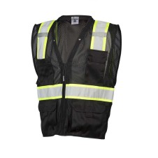 Enhanced Visibility Multi Pocket Mesh Vest