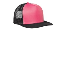 District® - Flat Bill Snapback Trucker Cap. DT624