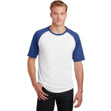 Sport-Tek® Short Sleeve Colorblock Raglan Jersey
