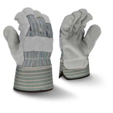 Radians Select Shoulder Gray Split Cowhide Leather Glove