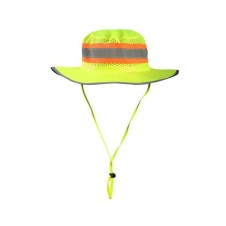 Hi-Vis Reflective Two-Tone Mesh Sun Hat