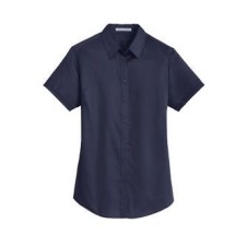 Port Authority® Ladies Short Sleeve SuperPro™ Twill Shirt