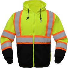 Class 3 Two Tone Zip Front Sweatshirt