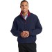 Dark Navy / Red