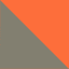 Charcoal / Neon Orange
