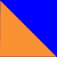 Orange / Blue